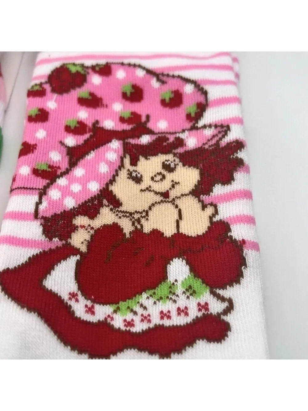 4/$25 Strawberry Shortcake Character Socks Fun Novelty Socks New